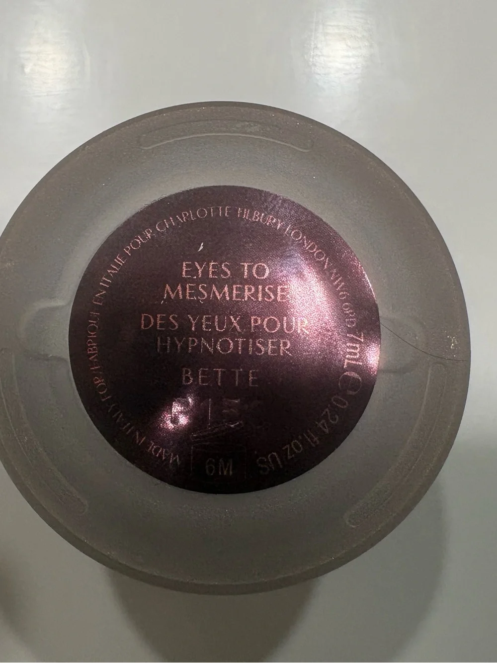 Charlotte Tilbury Eyes to Mesmerize Metallic  Cream Eyeshadow Bette (Amber Gold)
